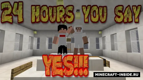 24 soat HA deysan — Minecraft xarita, rasm 1