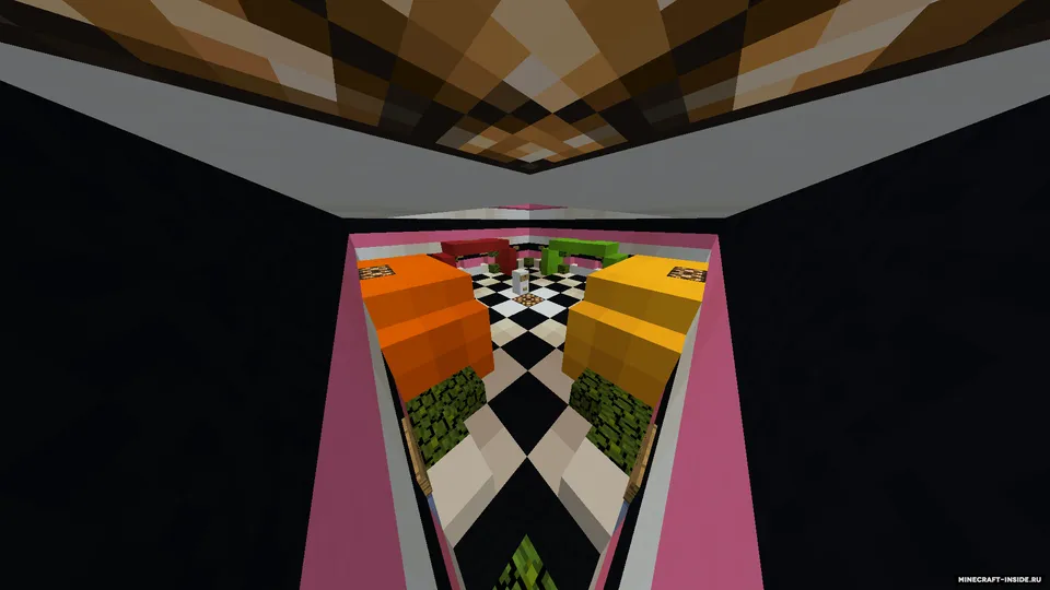 Parkurning to'rt rangi — Minecraft xarita, rasm 3