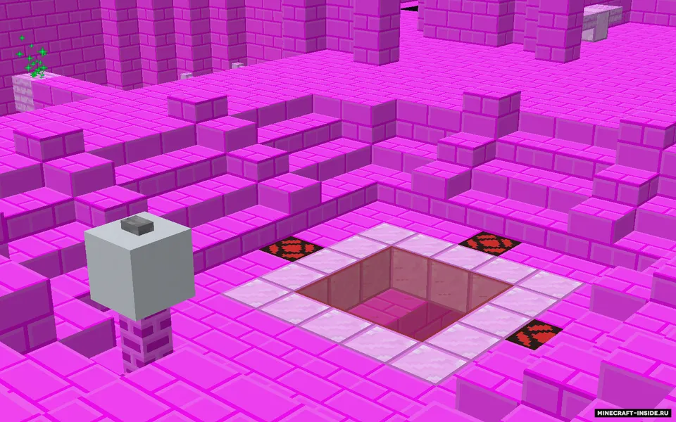 Pink Prison Escape — Minecraft xarita, rasm 2