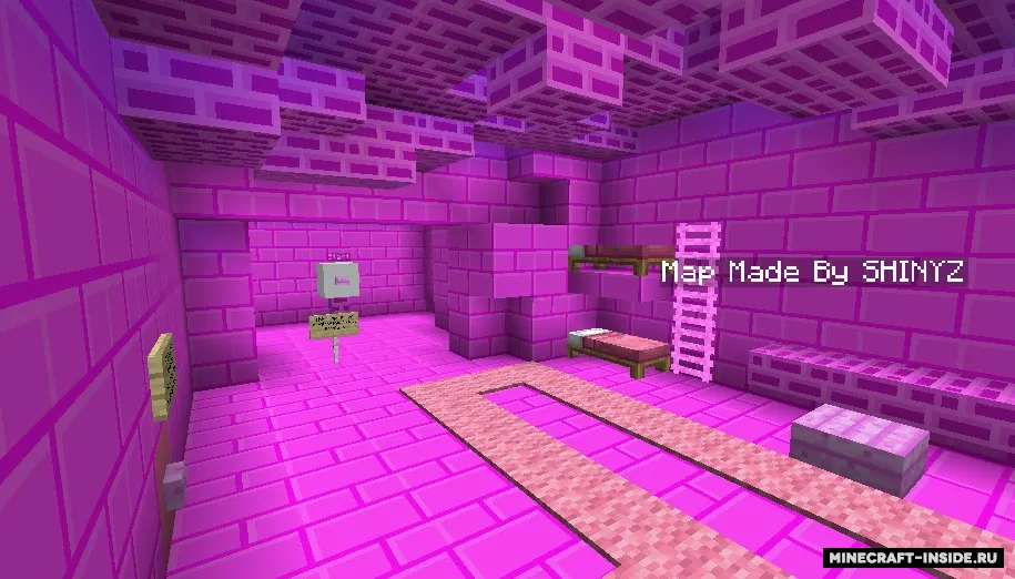 Pink Prison Escape — Minecraft xarita, rasm 3