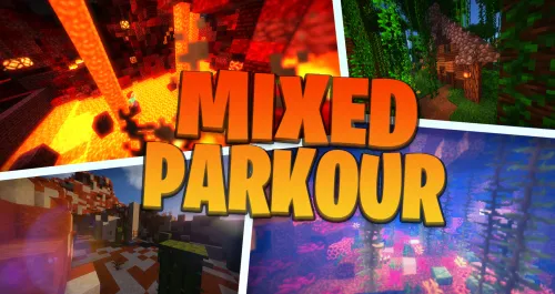 Mixed Parkour — Minecraft xarita, rasm 2