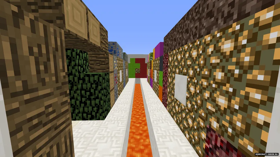 Rushera dan dropper — Minecraft xarita, rasm 3