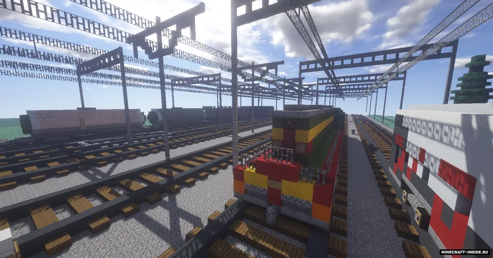 RZD: Rossiya temir yo'li — Minecraft xarita, rasm 2