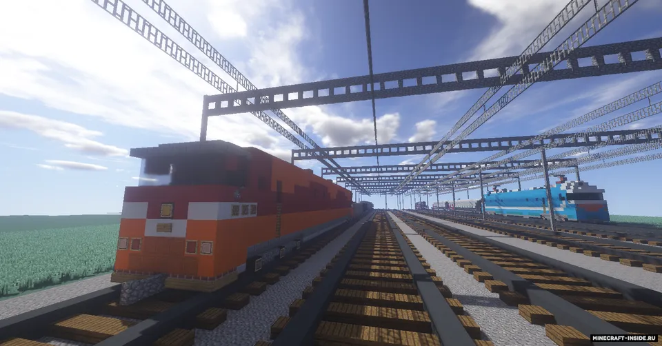 RZD: Rossiya temir yo'li — Minecraft xarita, rasm 3