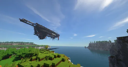 Fallout 4 dan Prydwen — Minecraft xarita, rasm 1