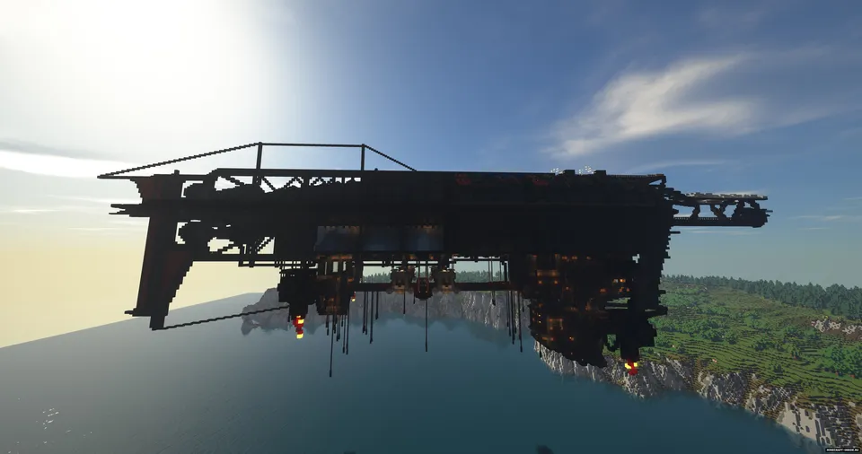Fallout 4 dan Prydwen — Minecraft xarita, rasm 2
