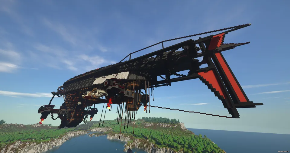 Fallout 4 dan Prydwen — Minecraft xarita, rasm 4
