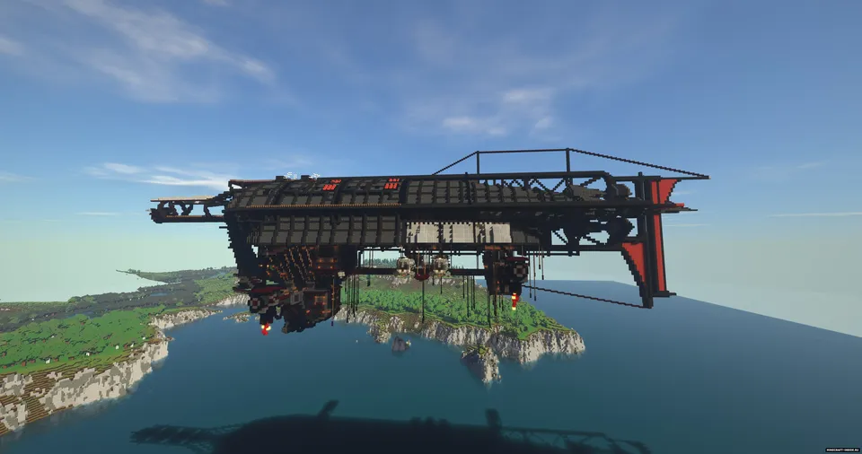 Fallout 4 dan Prydwen — Minecraft xarita, rasm 5