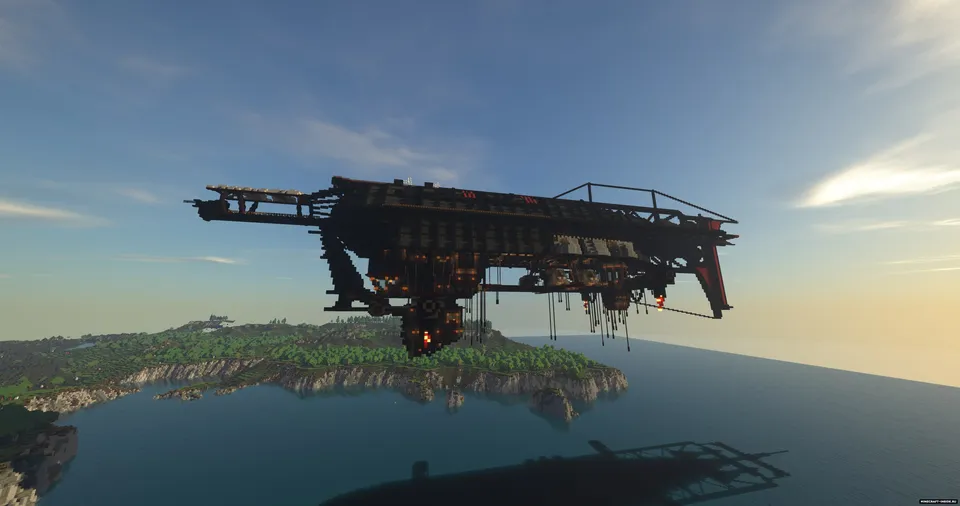 Fallout 4 dan Prydwen — Minecraft xarita, rasm 6