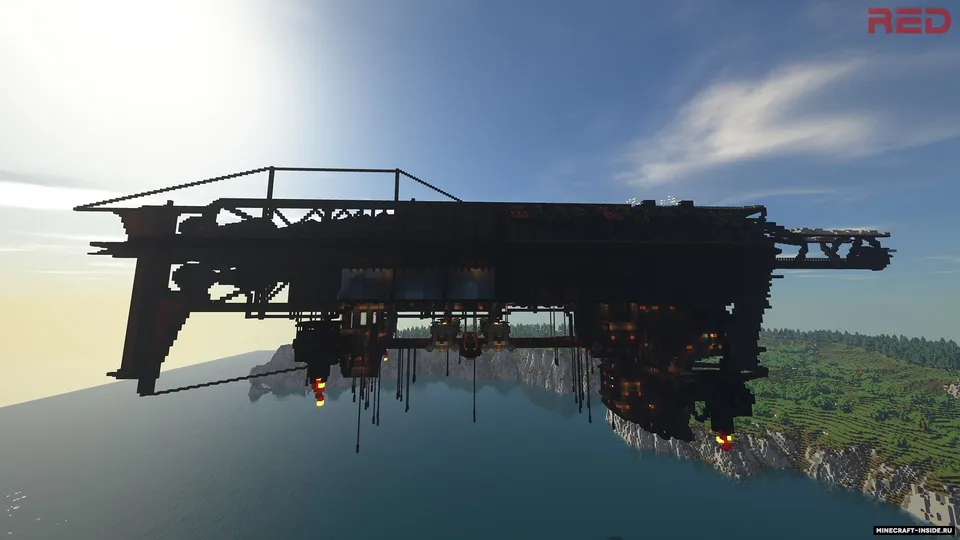 Fallout 4 dan Prydwen — Minecraft xarita, rasm 8