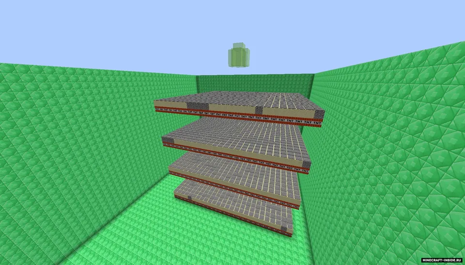 Mini-TNT-Run — Minecraft xarita, rasm 4