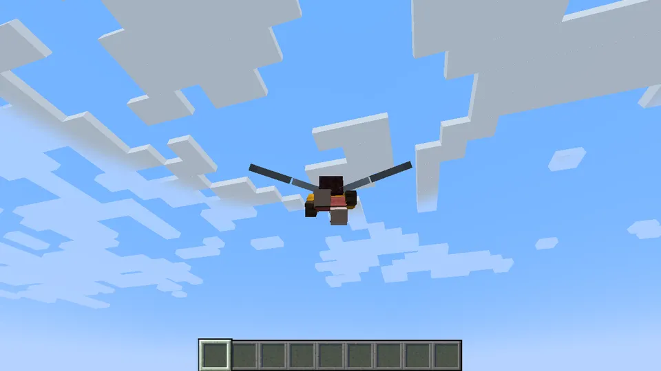 Skydiving / Paragliding — Minecraft mod, rasm 4