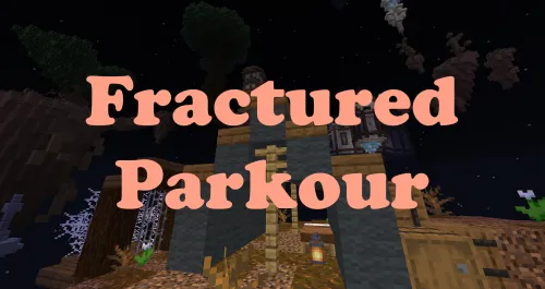 Fractured Parkour — Minecraft xarita, rasm 1