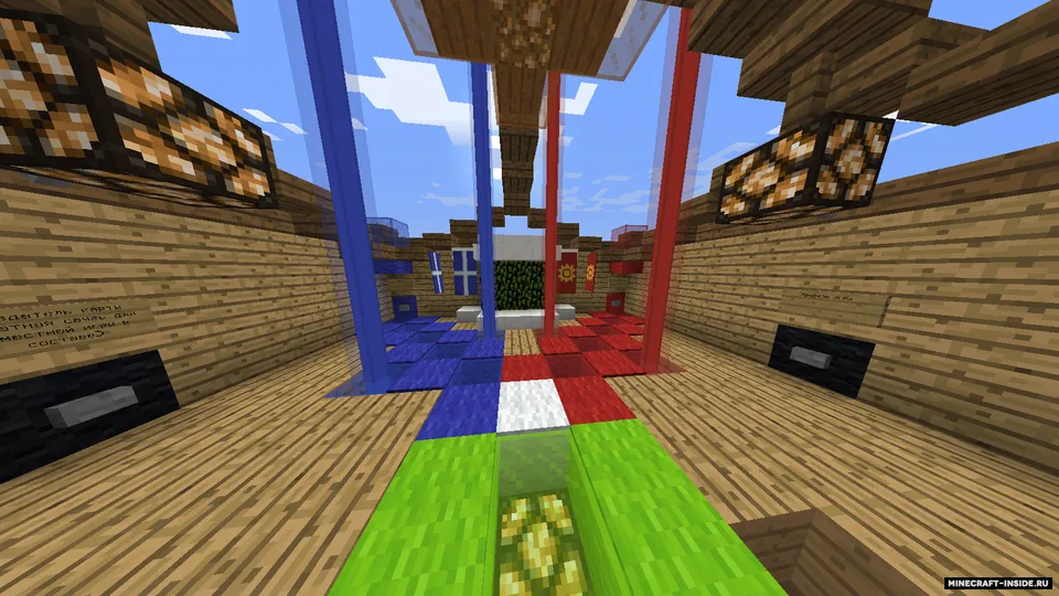 Bayroqni qo'lga kiritish — Minecraft xarita, rasm 2