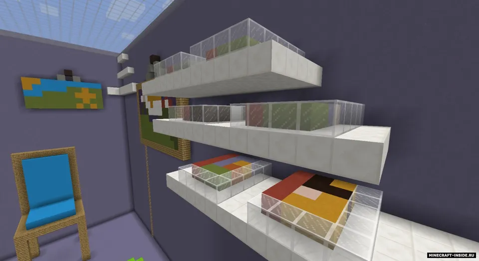 Hide and Seek - Double room — Minecraft xarita, rasm 2