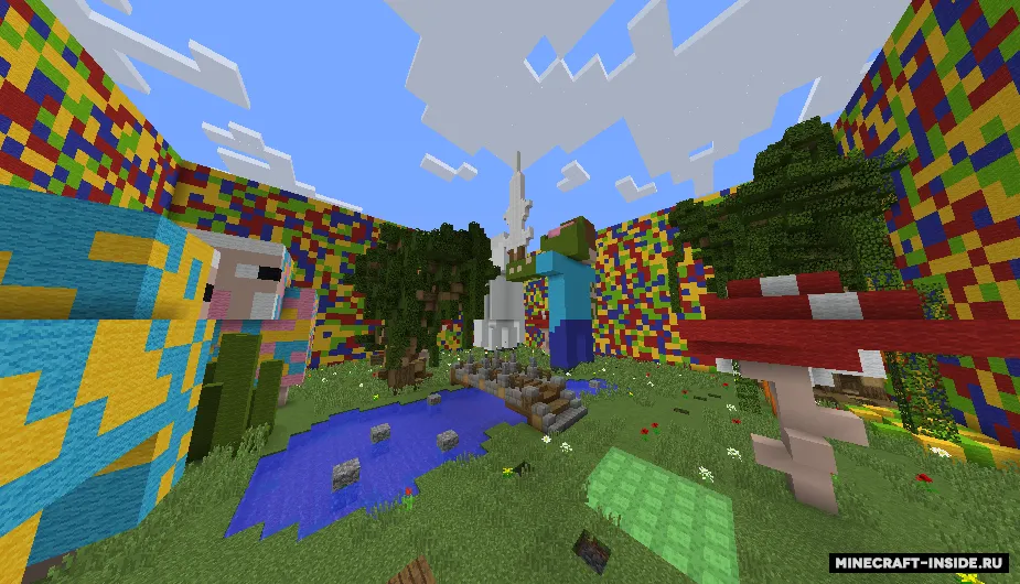 MineNature - HideNSeek — Minecraft xarita, rasm 2