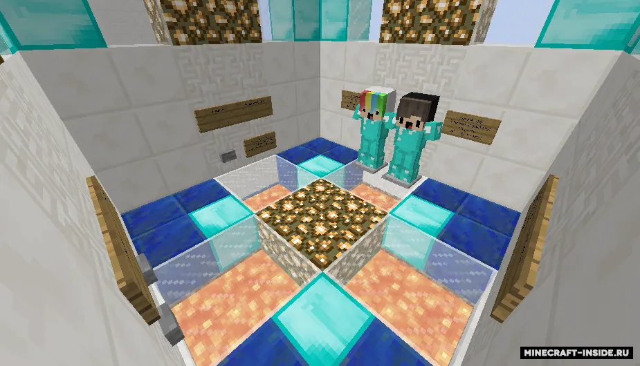 Aka-ukalar uchun quvnoq parkur — Minecraft xarita, rasm 2