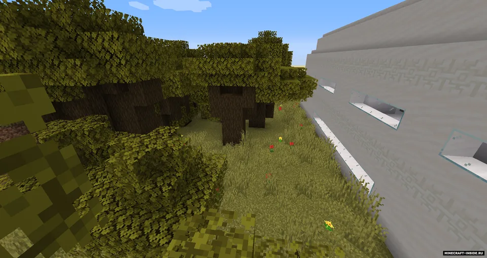 Yashirinish uchun uchta joy — Minecraft xarita, rasm 2