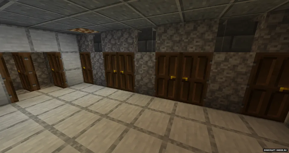 Yashirinish uchun uchta joy — Minecraft xarita, rasm 3