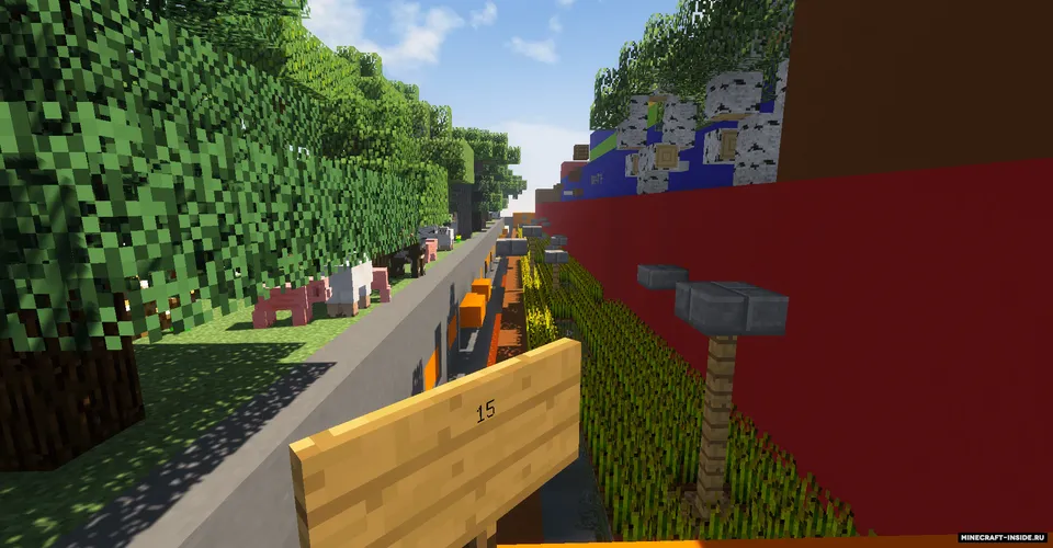 Pyramid - hard parkour map — Minecraft xarita, rasm 4