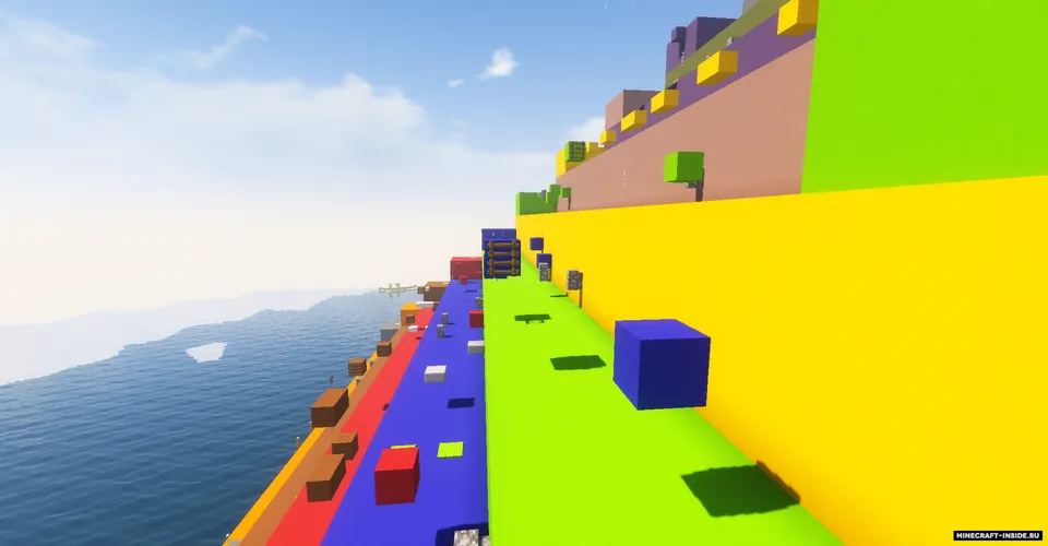 Pyramid - hard parkour map — Minecraft xarita, rasm 6