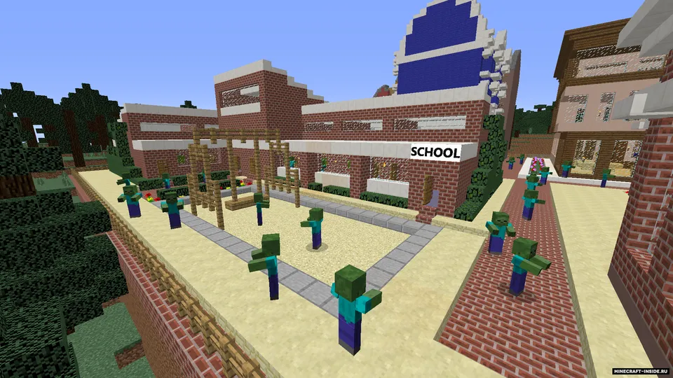 Zombie Apocalypse: Omon qolganlarni izlash #2 — Minecraft xarita, rasm 3