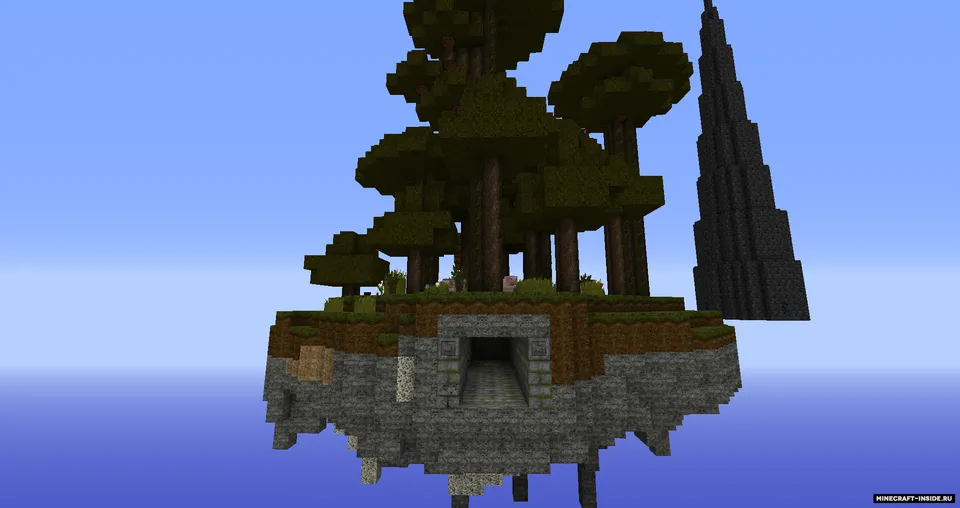 SkyIsland Hardcore — Minecraft xarita, rasm 2