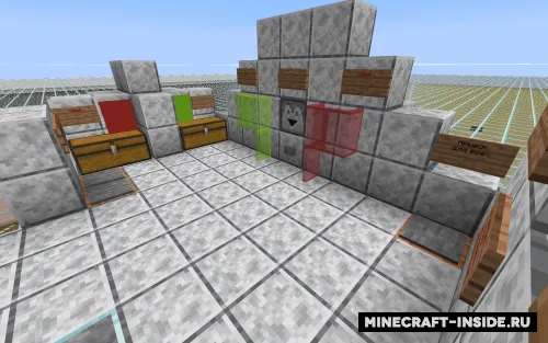Uzh_'dan yashirinish — Minecraft xarita, rasm 1