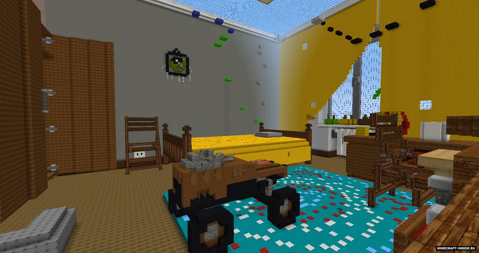 Uzh_'dan yashirinish — Minecraft xarita, rasm 3