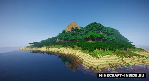 Tropical Island — Minecraft xarita, rasm 1
