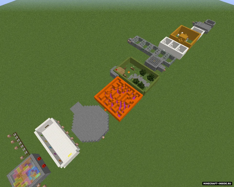 Frutkic'dan 10 ta sinov — Minecraft xarita, rasm 2