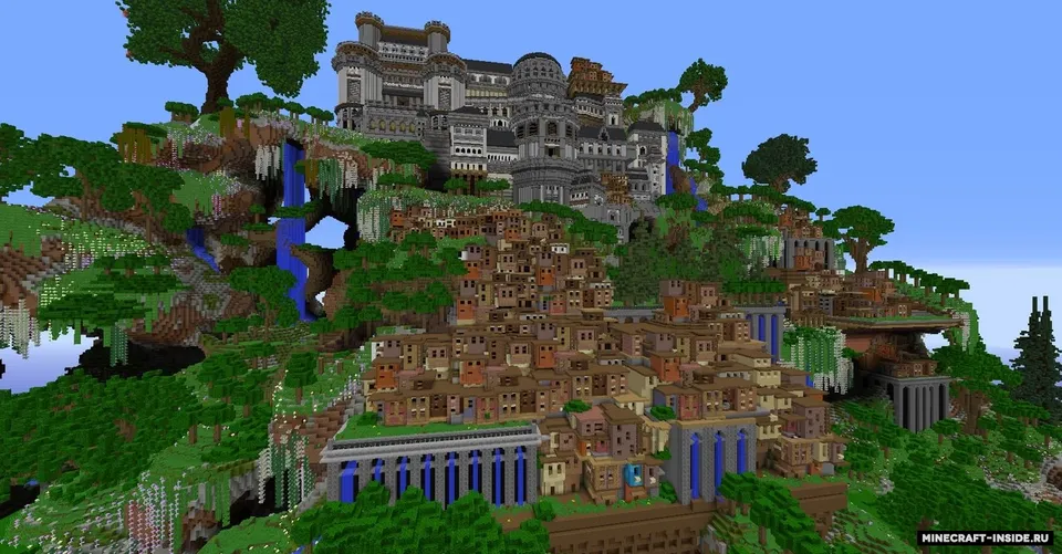 Slums & Manors — Minecraft xarita, rasm 2