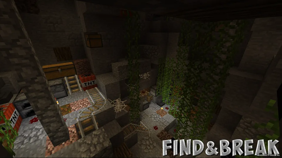 find&break — Minecraft xarita, rasm 2