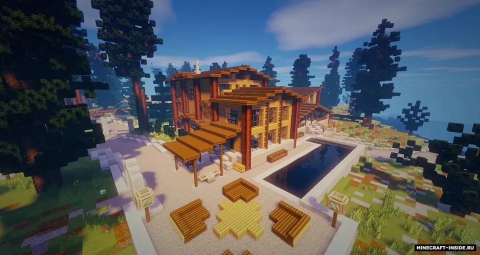 Forest Mansion — Minecraft xarita, rasm 5