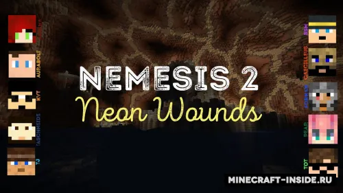 Nemesis II - Neon Wounds — Minecraft xarita, rasm 1