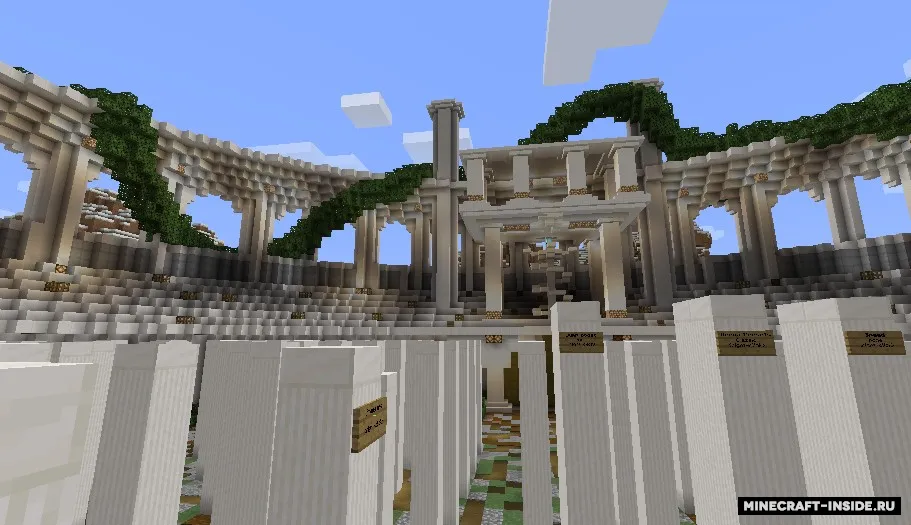Pillar Ninjas — Minecraft xarita, rasm 4
