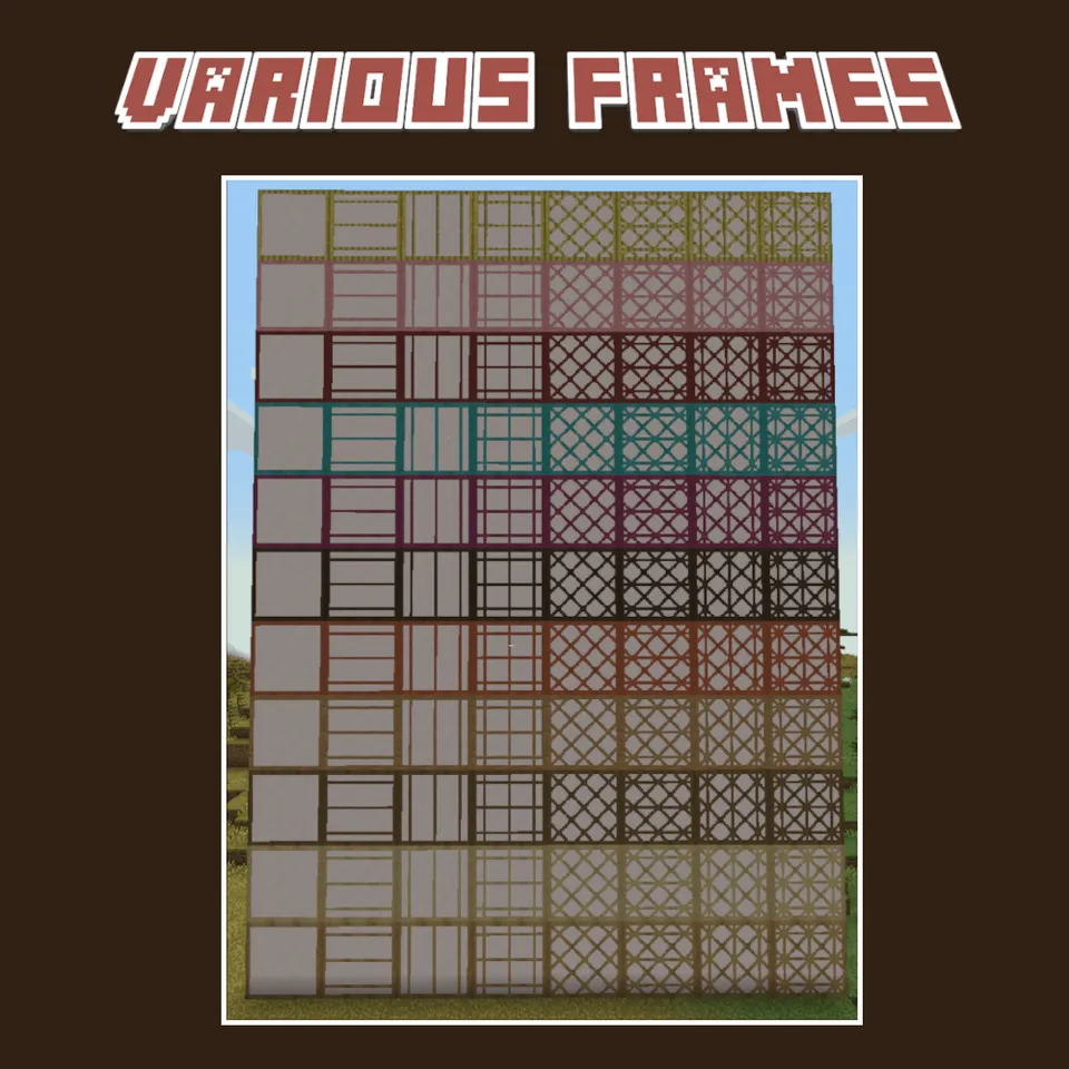 Aesthetic Frames — Minecraft mod, rasm 2