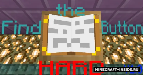 Find the Button hard map — Minecraft xarita, rasm 1
