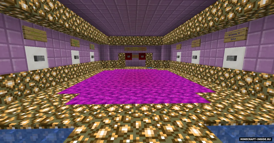 Find the Button hard map — Minecraft xarita, rasm 4