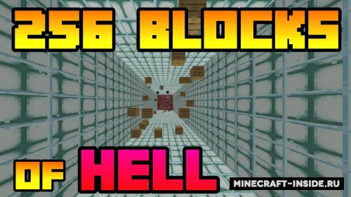 256 Blocks Of Hell — Minecraft xarita, rasm 1