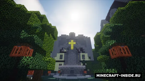 Mental Hospital — Minecraft xarita, rasm 1