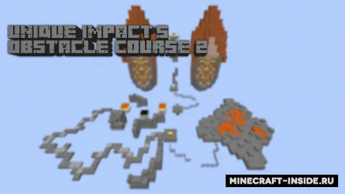 UniqueImpact's Obstacle Course 2 — Minecraft xarita, rasm 1