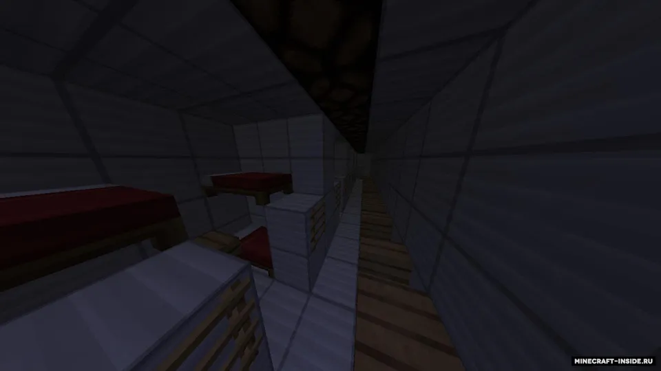 Bir tomonlama poyezd — Minecraft xarita, rasm 2