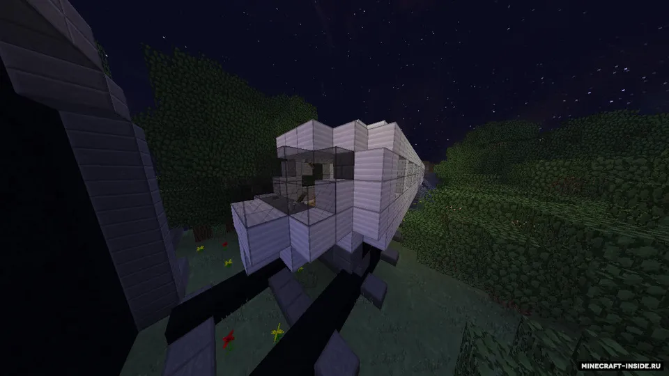Bir tomonlama poyezd — Minecraft xarita, rasm 3