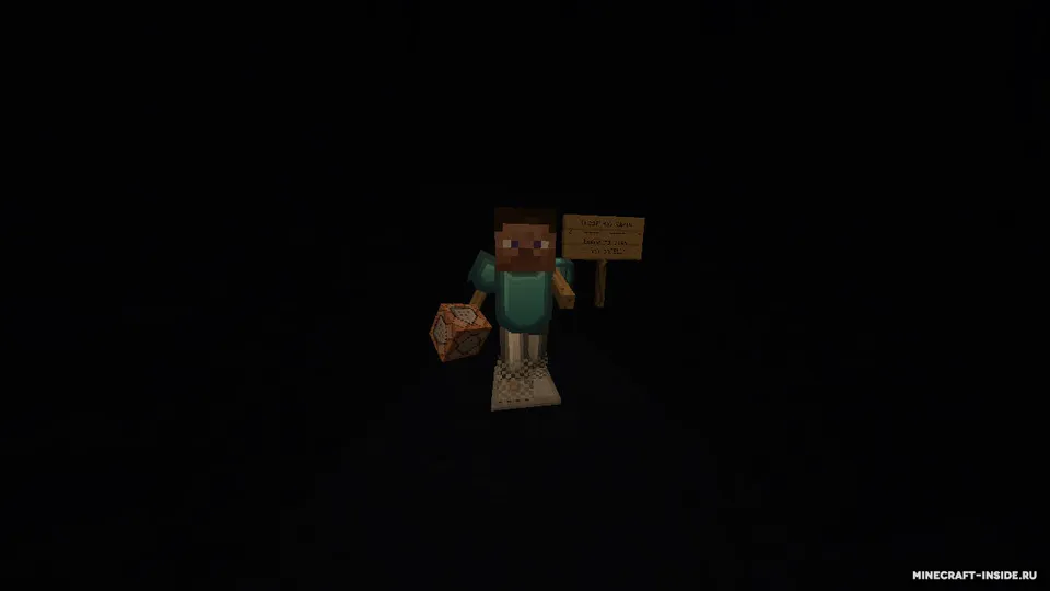 Bir tomonlama poyezd — Minecraft xarita, rasm 4