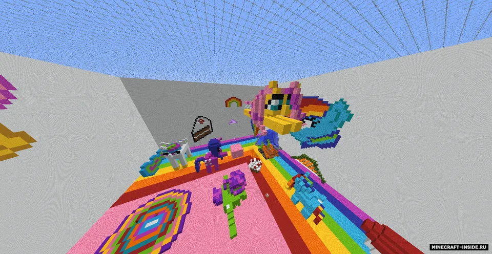 Yashirinish uchun xarita "The World of Ponies" — Minecraft xarita, rasm 8