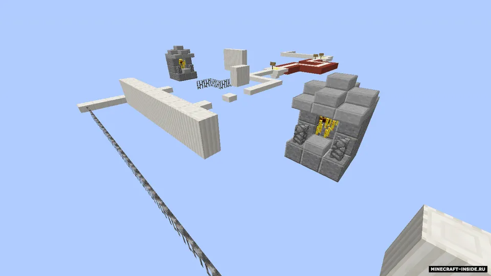 UniqueImpact's Obstacle Course — Minecraft xarita, rasm 2