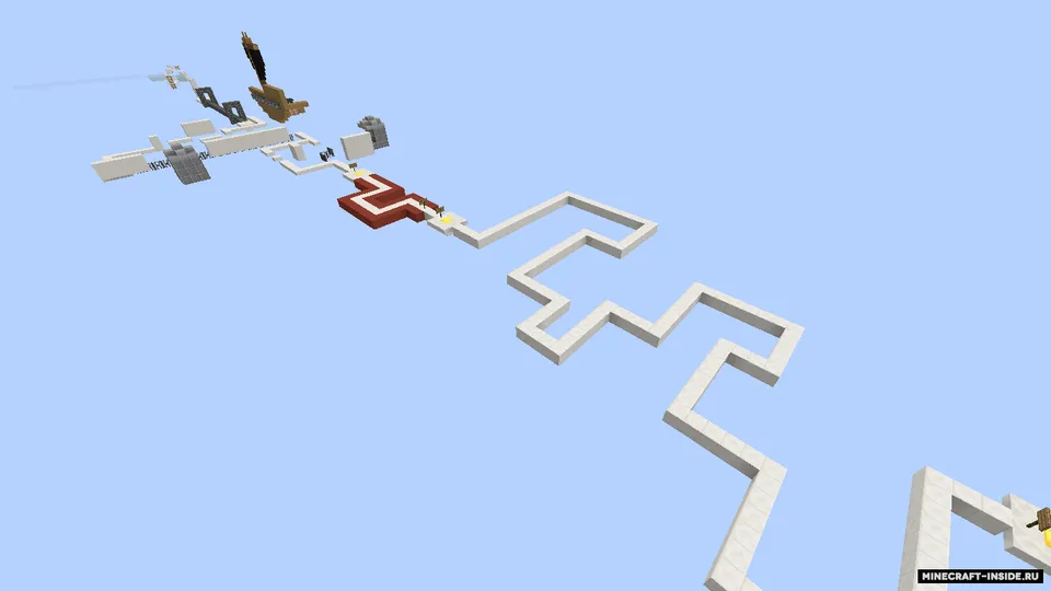 UniqueImpact's Obstacle Course — Minecraft xarita, rasm 4