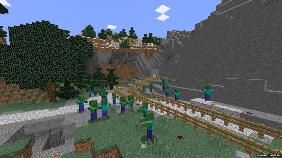 Zombie Apocalypse: Omon qolganlarni izlash — Minecraft xarita, rasm 2