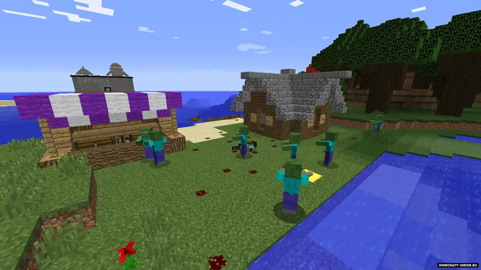 Zombie Apocalypse: Omon qolganlarni izlash — Minecraft xarita, rasm 3